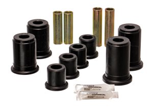 GMC Sierra Suspension Control Arm Bushing Kit - Front and Lower - Energy Suspension - Hyper-Flex Performance Polyurethane - Black - `99-`04